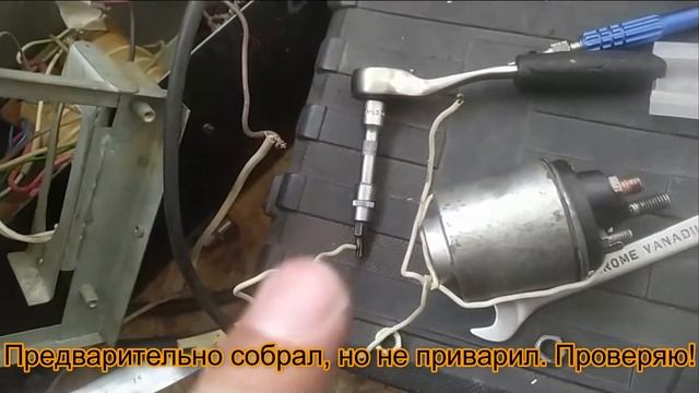 Часть 2. Сломался стартер автомобиля Fiat Marea 2.4 JTD! Ремонт втягивающего реле. смотреть онлайн