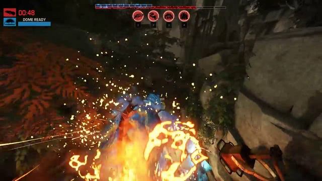 Evolve Stage 2 Glacial Behemoth Sneaks past hunters after scan смотреть онлайн