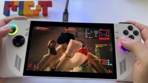 Cyberpunk 2077 | Asus Rog ALLY gameplay | RC71L Z1 Extreme