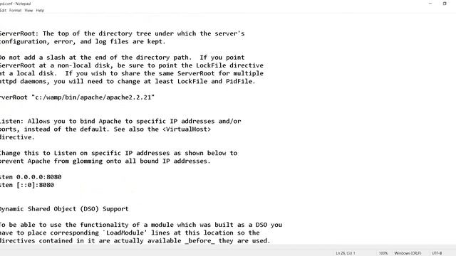របៀបប្តូរ Port នៅលើ Web Server (How to change port on Web Server) смотреть онлайн