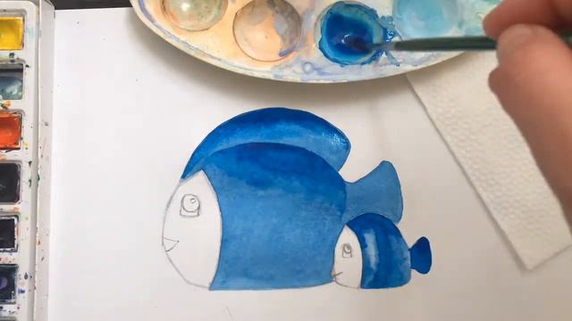 «Хоста» - Рыбки Гжель смотреть онлайн