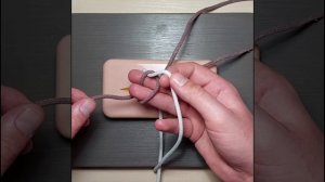 Хирургические узлы. Часть 11. Верхний способ формирования простой петли.