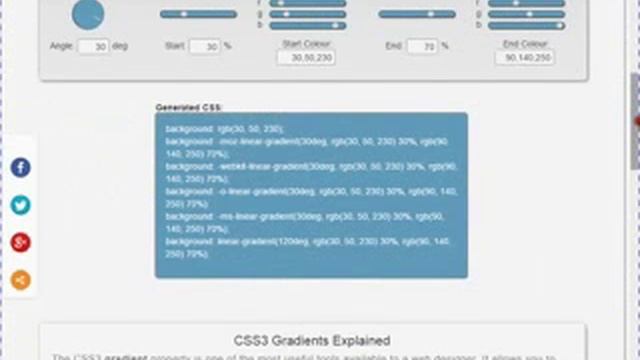 Information of website    infinite, alternate, CSS3 generator, CSS 3 0 maker 2