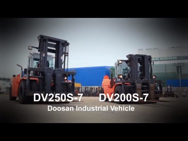 Большегрузные погрузчики Doosan Industrial Vehicle DV200S-7 и DV250S-7