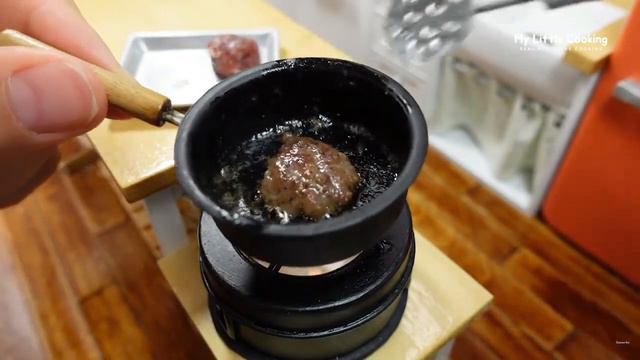 реакция на видео как сделать миниатурную еду биг маг и картошка смотреть онлайн