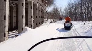 Сахалин на снегоходах