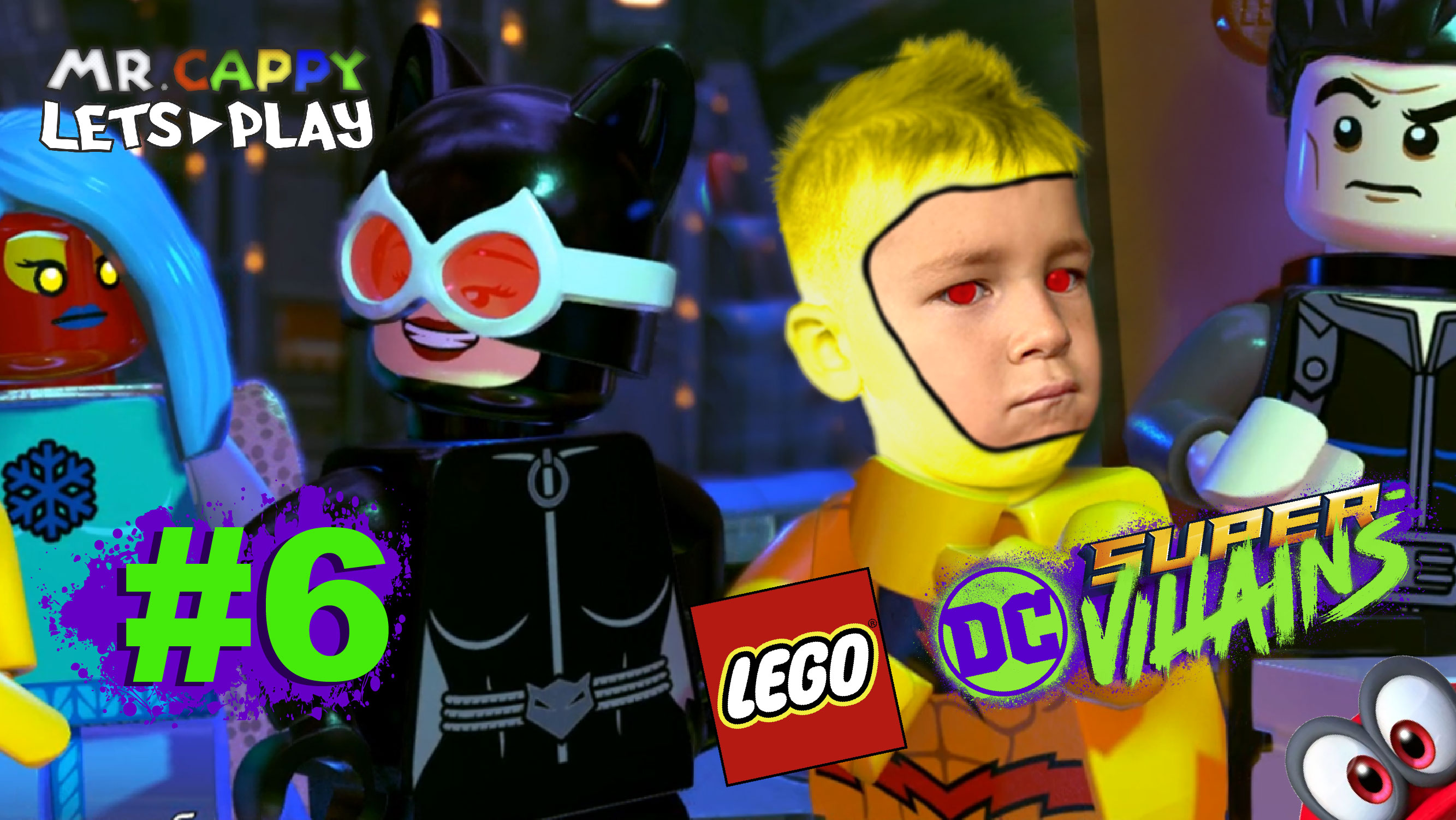 #6 Lego DC Super-Villains. Очень быстрый Флэш и юные титаны. (Mr.Cappy Lets play)