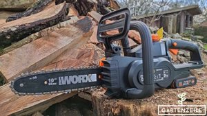 WORX Akku-Kettensäge WG322E.9 im Test!