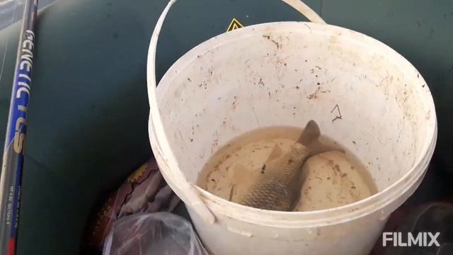 Зачётные карасики с лодки. Рыбалочка)) смотреть онлайн