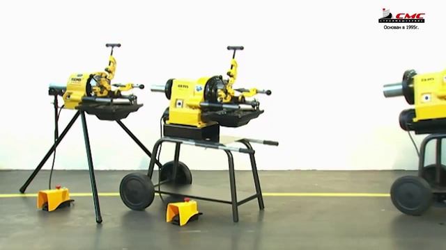 Резьбонарезные станки Торнадо и Магнум REMS смотреть онлайн