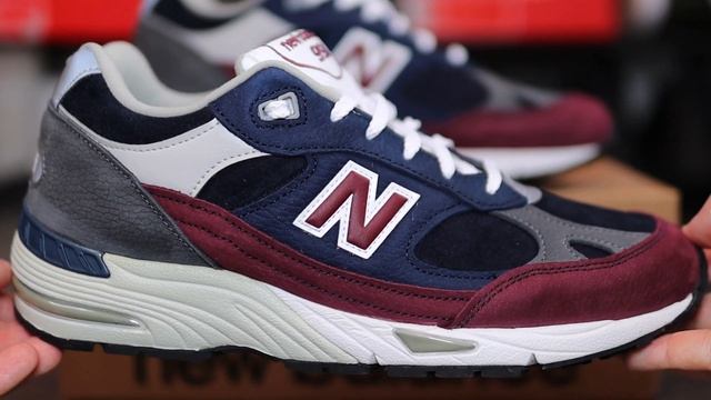 New Balance 991 'Nu Block' Navy On Feet Review | Sizing смотреть онлайн