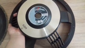 Ремкомплект для динамика 18 дюймов жареная верхушка у катушки 4 дюйма  1 серия D.A.S. 18s