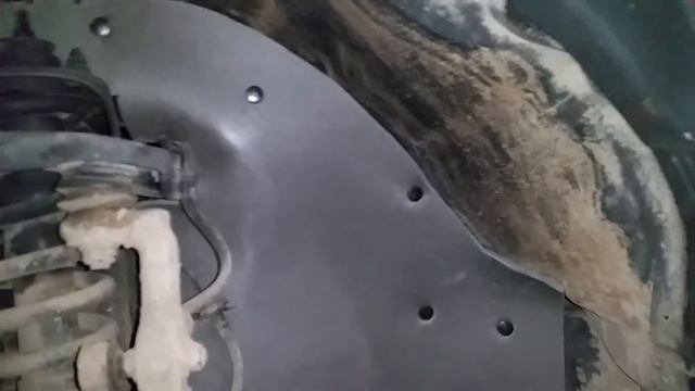 Prado 150, как утеплить арки колес и защитить от грязи мотор, своими руками все просто  часть 2 смотреть онлайн