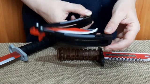 Деревянный нож бабочка Автотроник смотреть онлайн