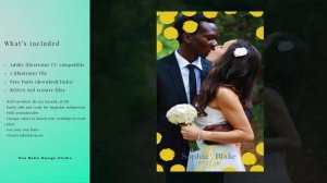 Sass Wedding Geofilter Snapchat | Template PSD