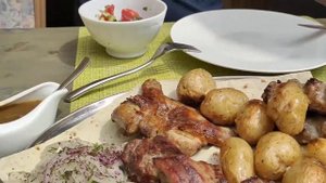 Кисловодск.Где можно вкусно поесть.Очень вкусная шашлычная.Часть 2