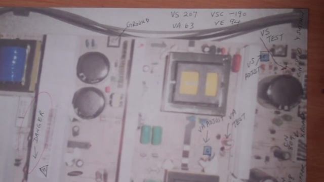 Checking Vs and Va voltage on my 50 inch plasma TV and simple troubleshooting guide. смотреть онлайн