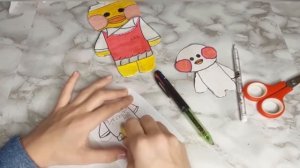 как сделать одежду для уточки лалафан