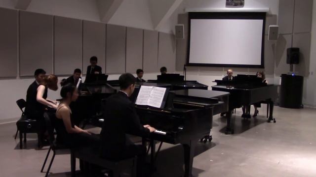 Wagner - Ride of Valkyries for 5 Pianos смотреть онлайн