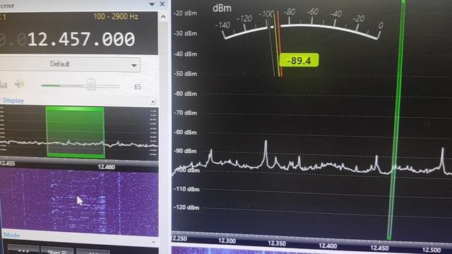 номерная станция на 12457 кГц