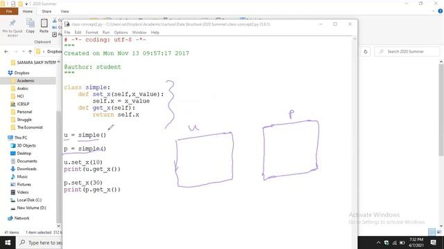 Class and Object in python
