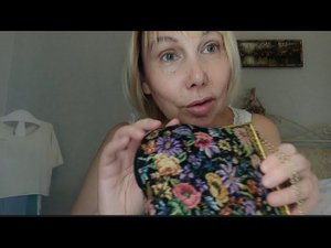 Винтажная сумочка/распустился подклад #эллапанкратова #винтажнаясумка #винтажные #сумочка