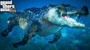 САМЫЙ ОГРОМНЫЙ КРОКОДИЛ В МИРЕ КАССИУС ВЫЖИЛ В ГТА 5 МОДЫ! ОБЗОР МОДА ВИДЕО ИГРЫ GTA 5! MODS