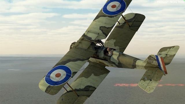 SE5a Vs. Albatros & Fokker D.VII on Arras Map (IL-2 Sturmovik: Flying Circus - Volume I) смотреть онлайн