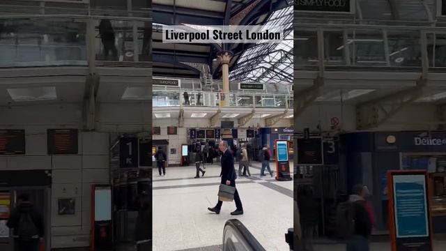 Liverpool Street Station London #shorts #liverpoolstreet