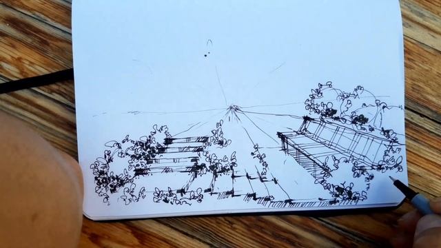 Рисование. Проектирование. Скетчинг. Графика. Эдуард Кичигин. Стрим из Италии. смотреть онлайн