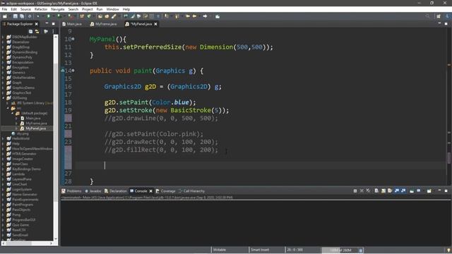 Java 2D graphics ?️ смотреть онлайн