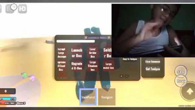 Showcasing the destroyed titan telescope man read description #dafugboom #roblox