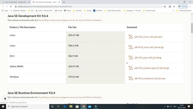 How to Download Latest JDK from Oracle | JDK 1.9|JDK 1.10| JDK 1.11| JDK 1.12| JDK 1.13