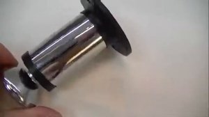 Мебельная опора хром, регулируемая ножка д 38 мм