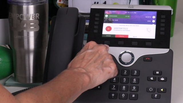 UAB Cisco 8861 Phone Tutorial смотреть онлайн