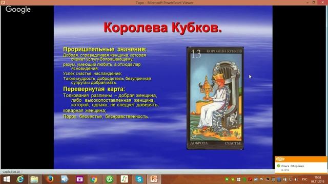 Анализ Придворных арканов в колоде Таро Уэйта.