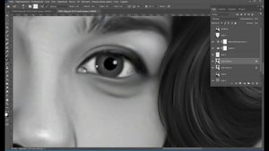 Ретушь для гравировки на камне