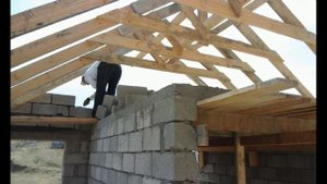 Строим Дом   Двускатная крыша с мансардой