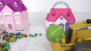 Мультик Ам Ням и Ромео нашли Сахарную вату! Мультики с игрушками для детей