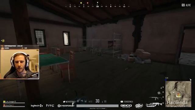 Crazy Luck or Crazy Skill? - chocoTaco PUBG Duos Gameplay | choco's Origins смотреть онлайн