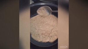 Отрубной овсяноблин на завтрак