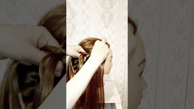 ??Пучок с косами? Прическа на выпускной ? Прическа на свадьбу ? Прическа за МИНУТУ ? Лёгкая прическ смотреть онлайн