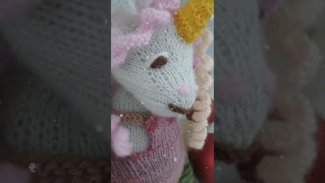 Unicorn knitting pattern #knitting#knittingtutorial#photoshoptutorial#crochetpattern смотреть онлайн