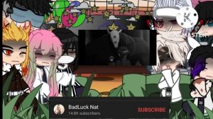 Hashiras React to Tomioka Giyuu as Ray (AU) part 1/2 ||knyxtpn||