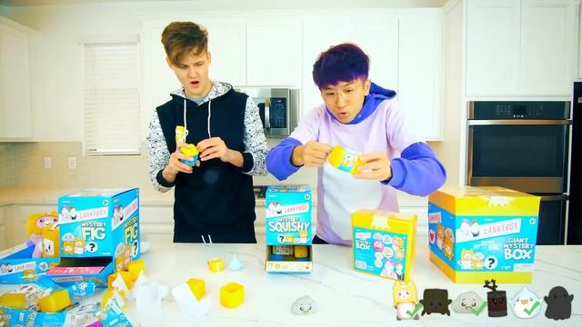 UNBOXING *ALL NEW* LANKYBOX MERCH!? (SECRET TOYS REVEALED!) смотреть онлайн