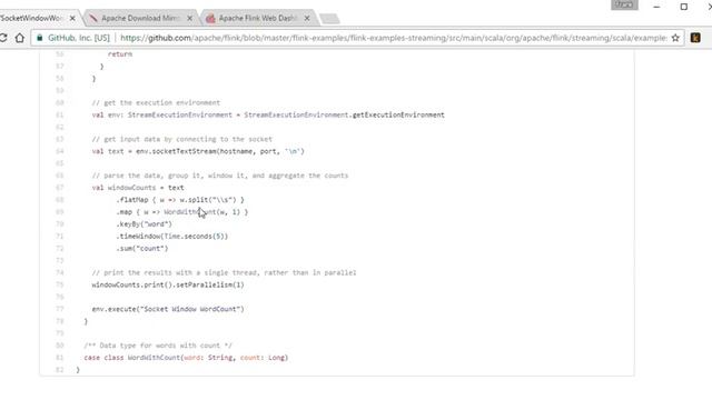 086 Activity Counting words with Flink смотреть онлайн