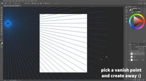 How to Make Perspective Grid in Photoshop Easy - 1 minute tutorial