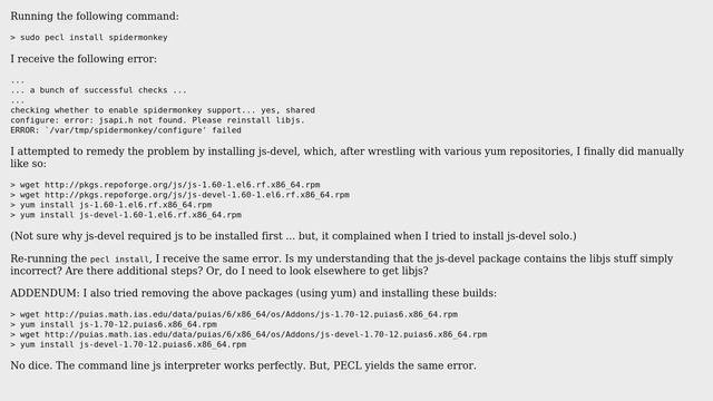 DevOps & SysAdmins: How to install pecl spidermonkey on CentOS 6? смотреть онлайн