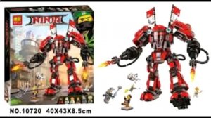 lego ninjago movie огненный робот кая