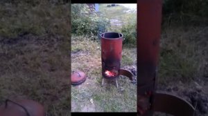 коптильня из газового баллона